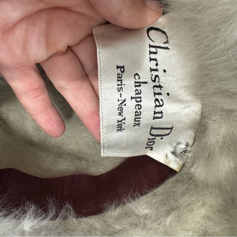 Christian Dior Chapeaux vintage Fur Hat